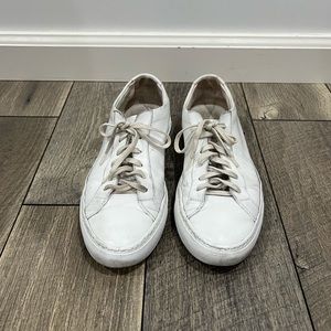Common projects white achilles sneakers